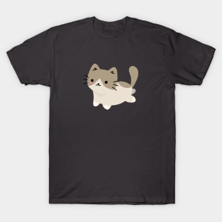 Cute Grey Kitten T-Shirt